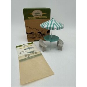 Hallmark Kiddie Car Corner Collection Table & Benches Original Box